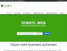 Tablet Screenshot of donsyl.com
